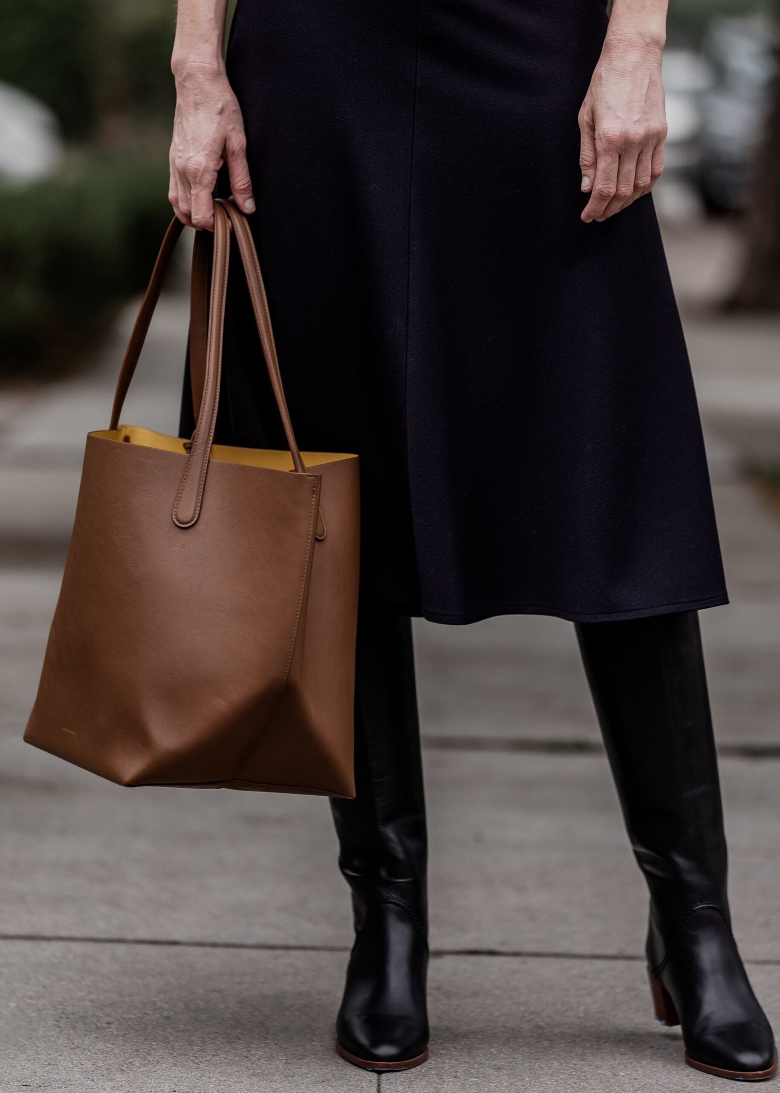 45mm Leather Boot | Noir - Image 2