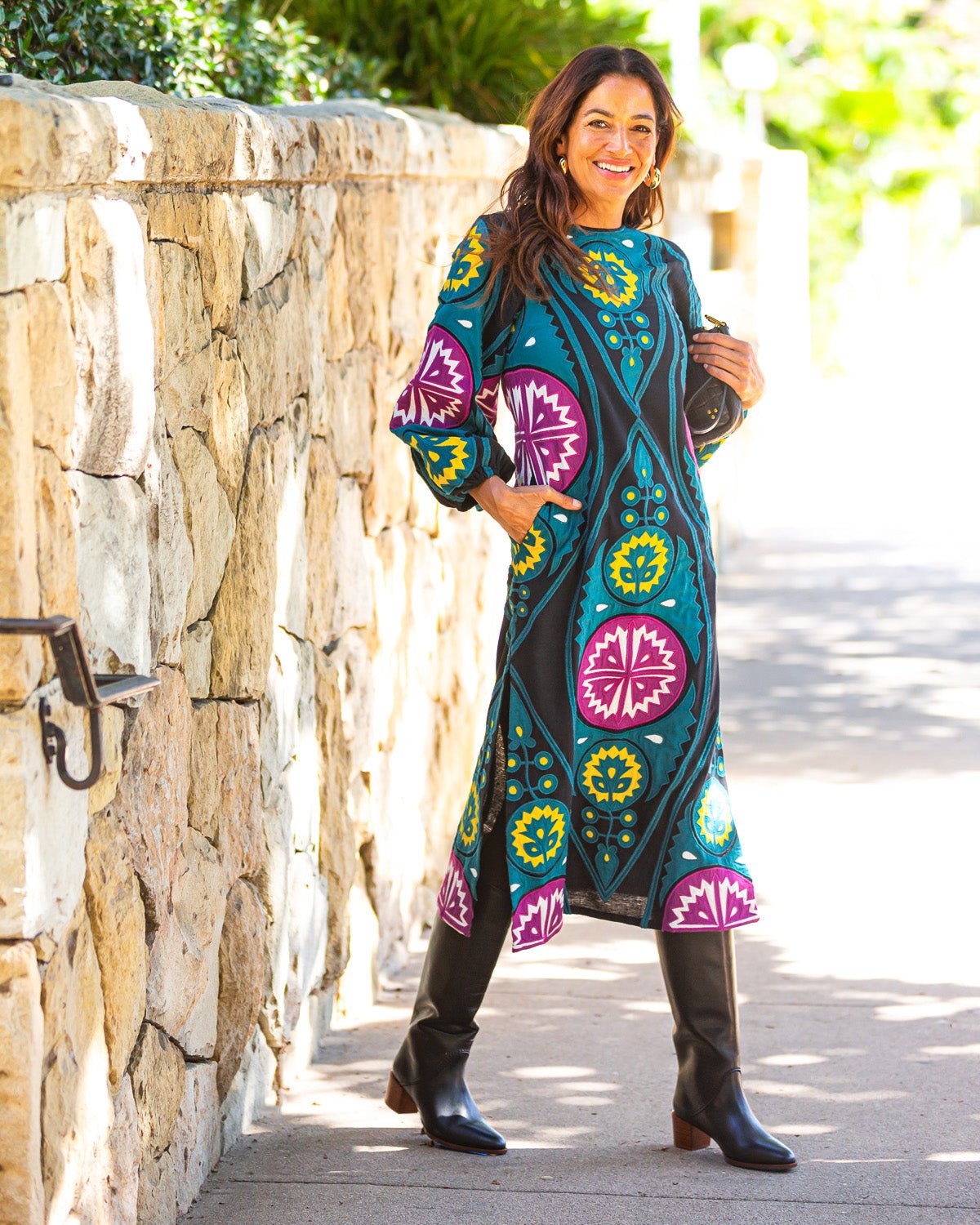 45mm Leather Boot | Noir - Image 3