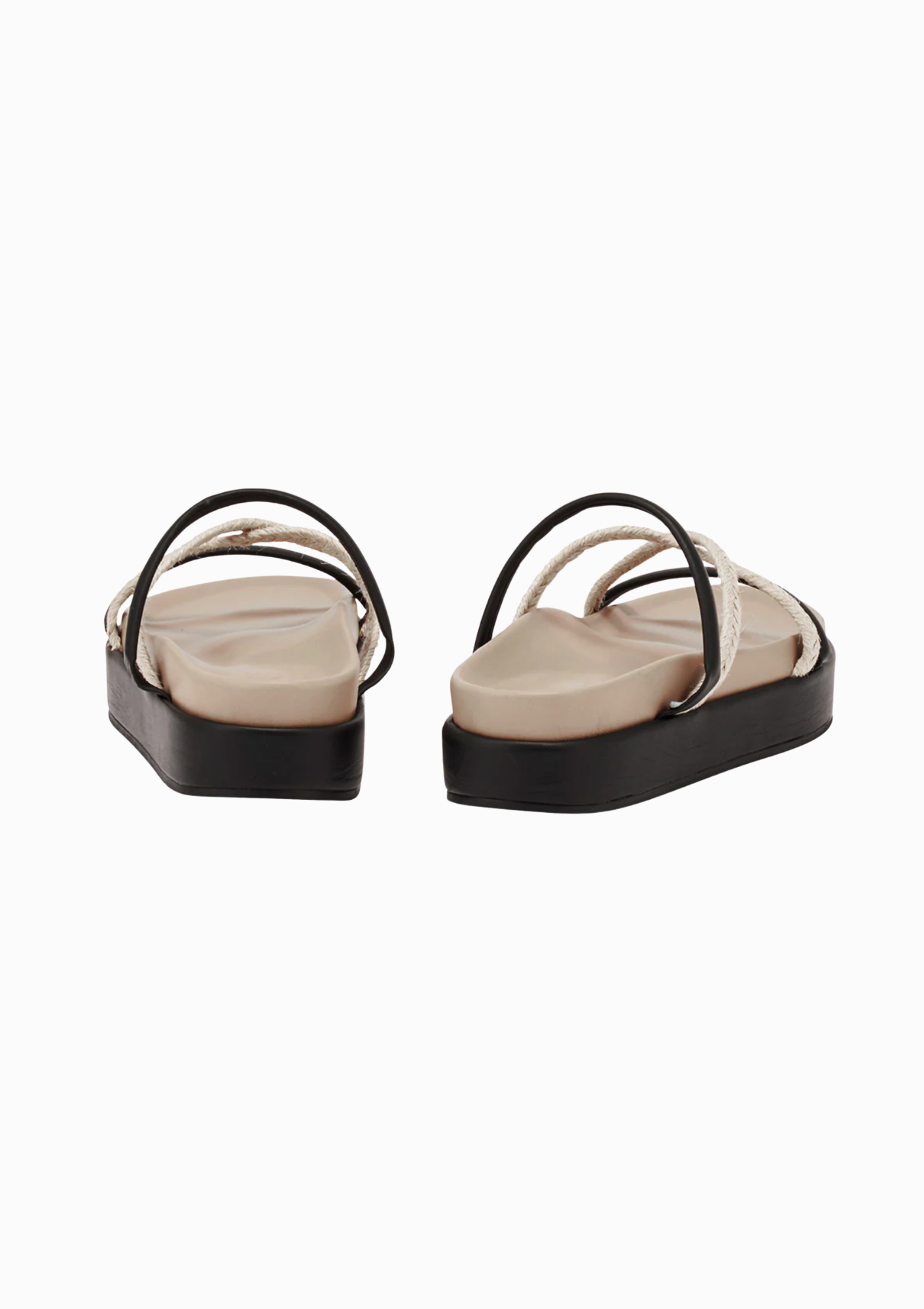 Sandal | Black/Taupe - Image 4