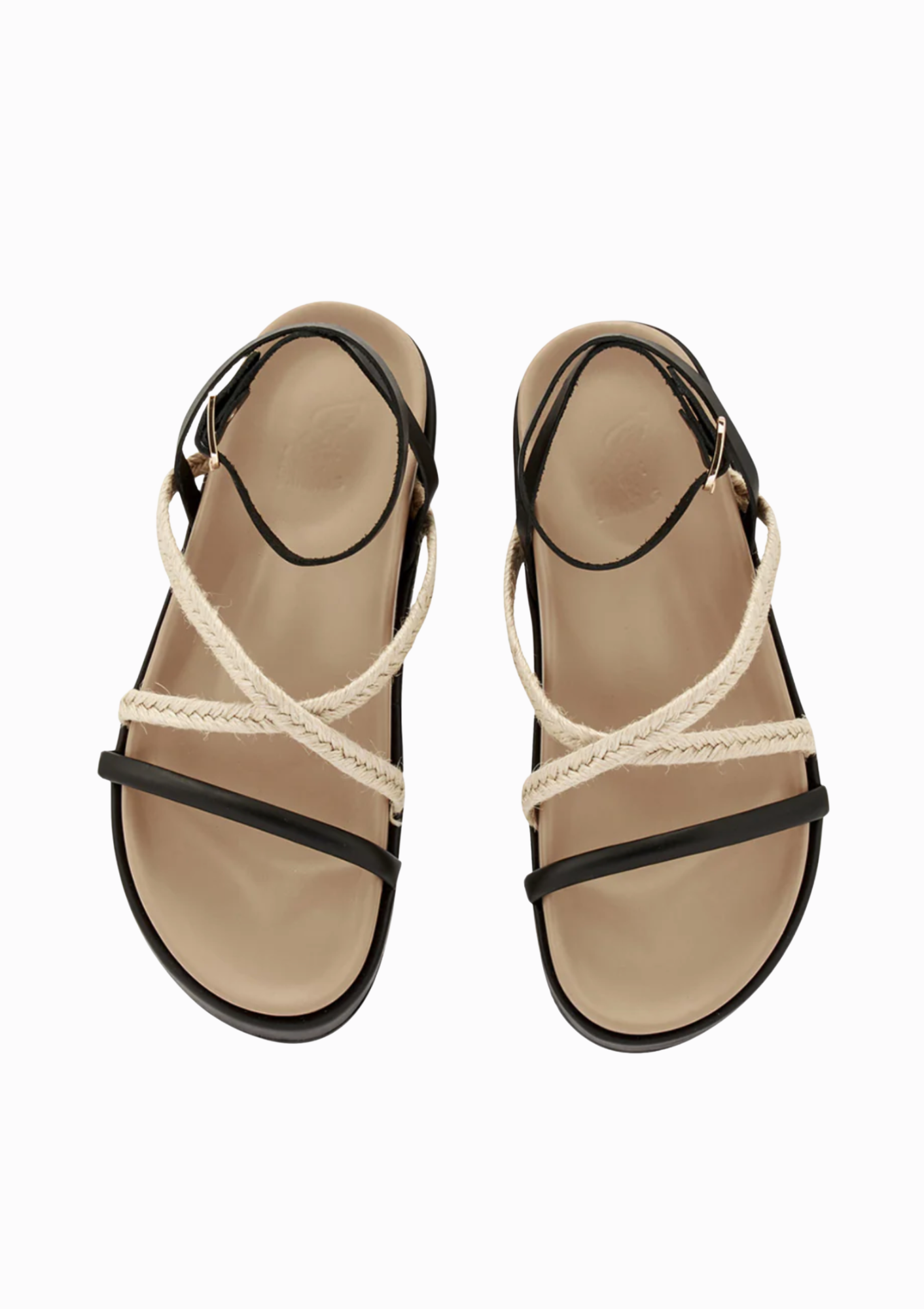 Sandal | Black/Taupe - Image 3
