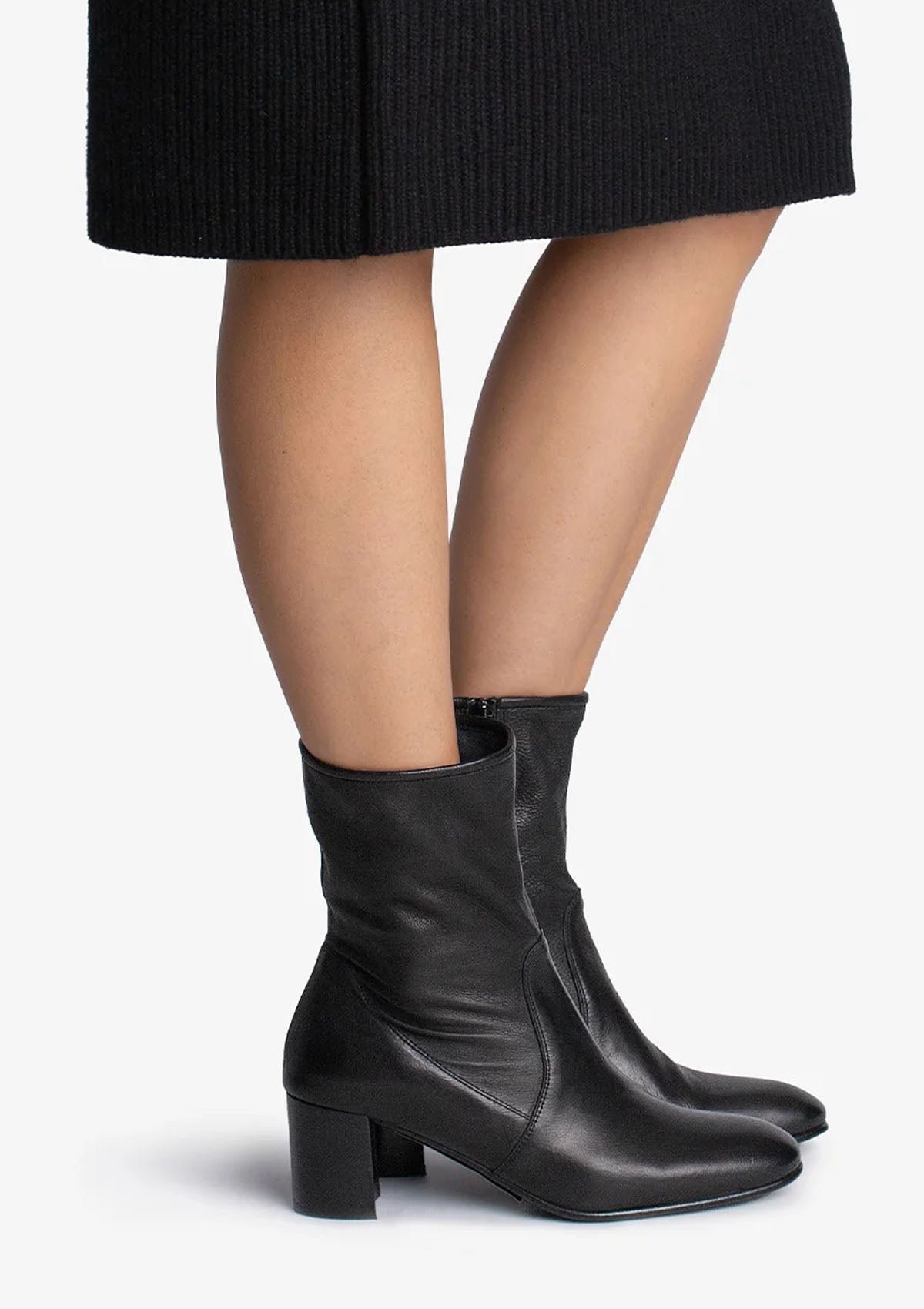 Xilan Midi Zip Boot | Black - Image 2