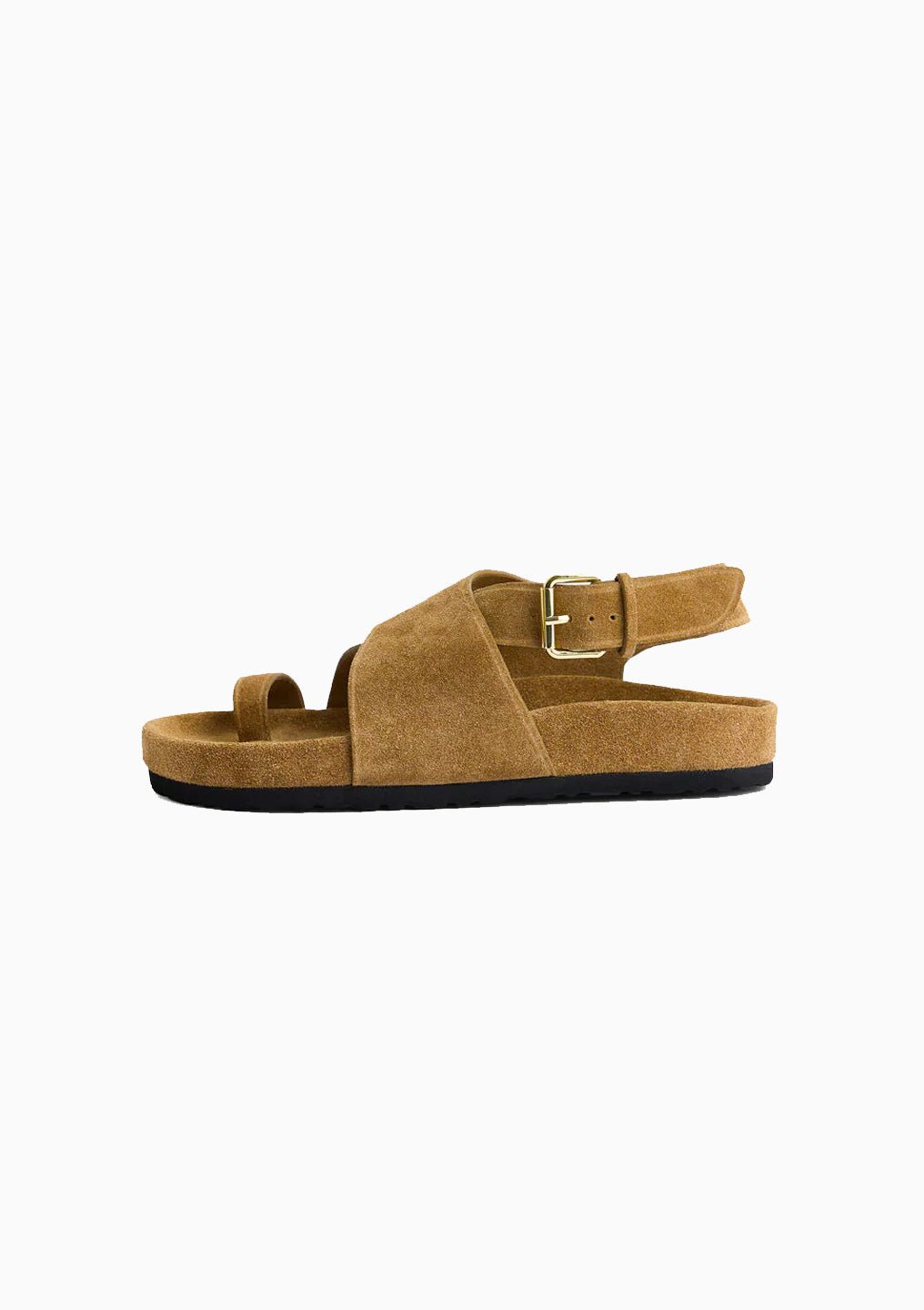 Domani Suede Sandal | Miel