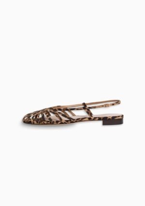 Slingback Sandal | Leopard