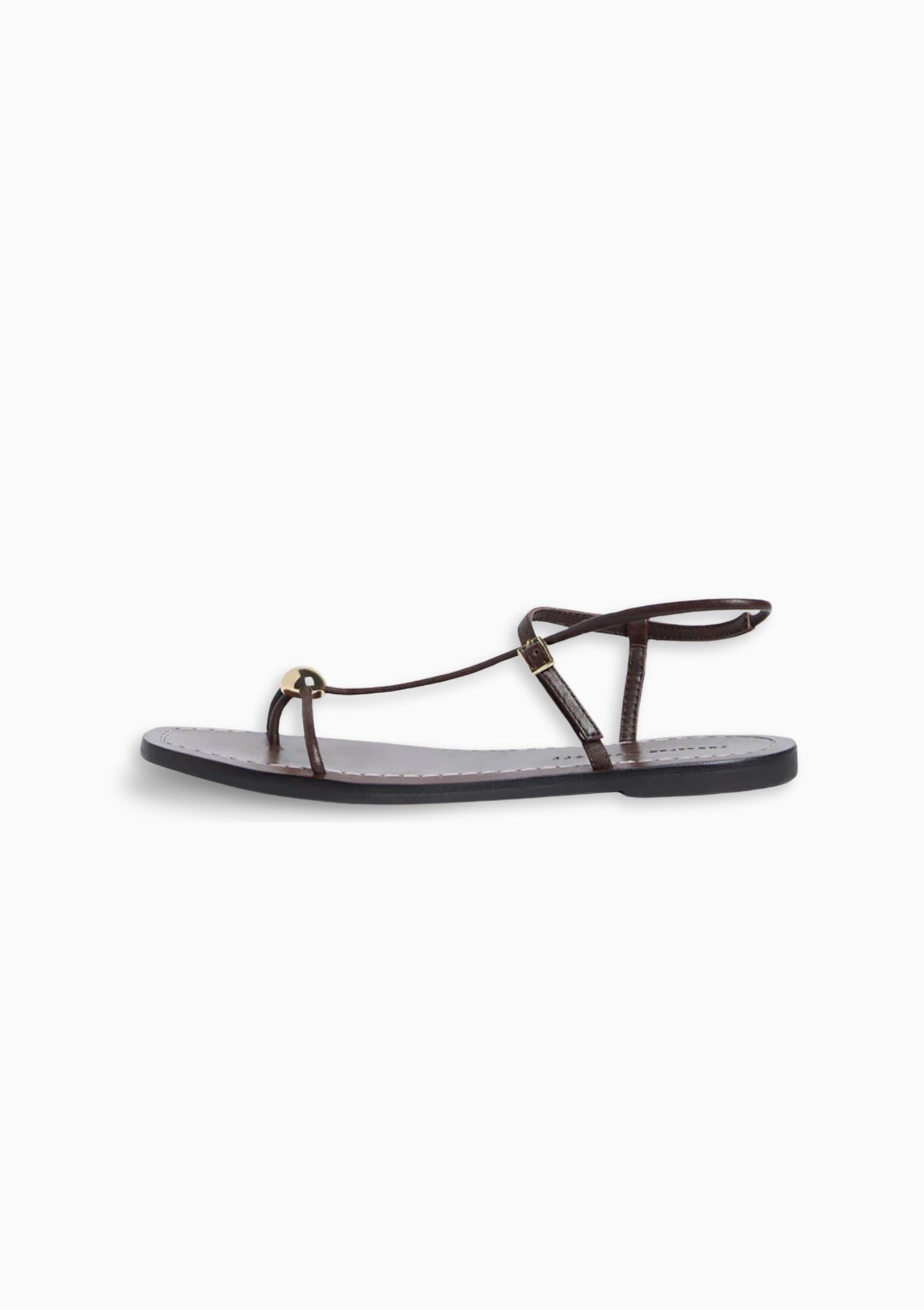 Leather Sandal | Espresso